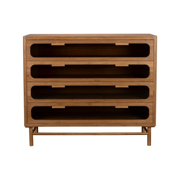 Bambusest kummut 105x88x38 cm Caroun - Dutchbone