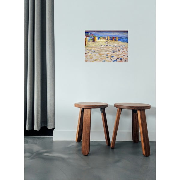 Maal - reproduktsioon 40x30 cm Holland - Beach Chairs, Wassily Kandinsky - Fedkolor-image-1
