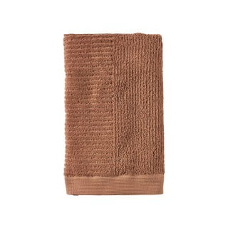 Oranžikas-pruun puuvillane rätik 50x100 cm Terracotta - Zone
