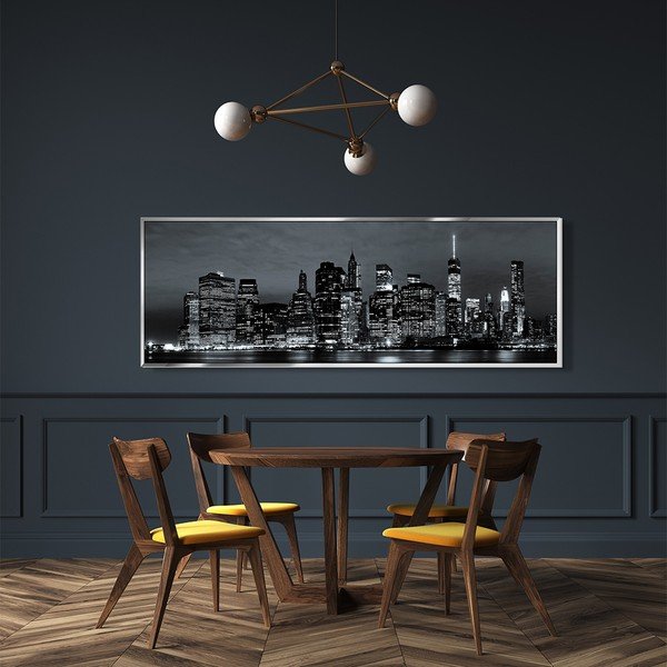 Obraz na plátně Styler Silver City, 152 x 62 cm-image-1