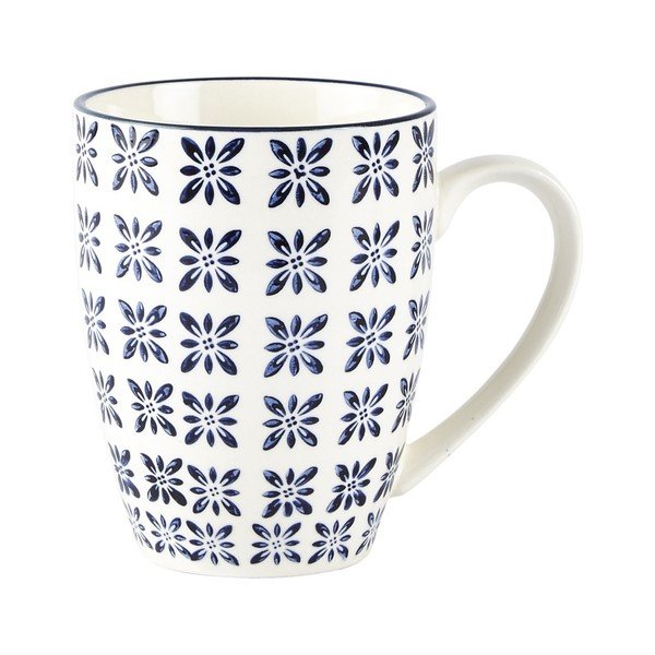 Sada 4 keramických hrnků Villa Collection Pattern Classic, 350 ml-image-1