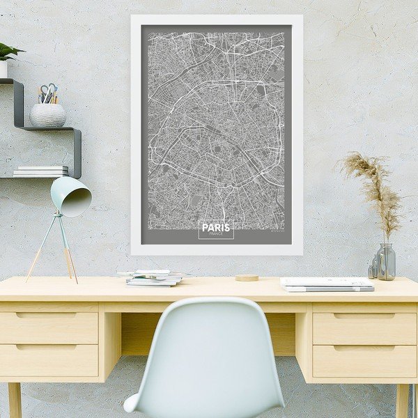 Plakat raamis 40x55 cm Paris - Wallity-image-1