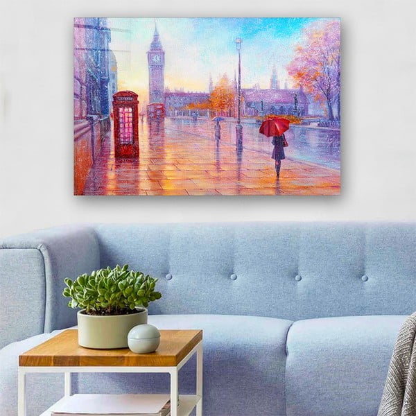 Klaasist maal 100x70 cm London - Wallity-image-1