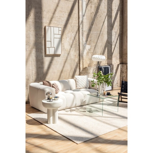 Hallikaspruun sametist diivan 225 cm Cube - Bonami Selection-image-1