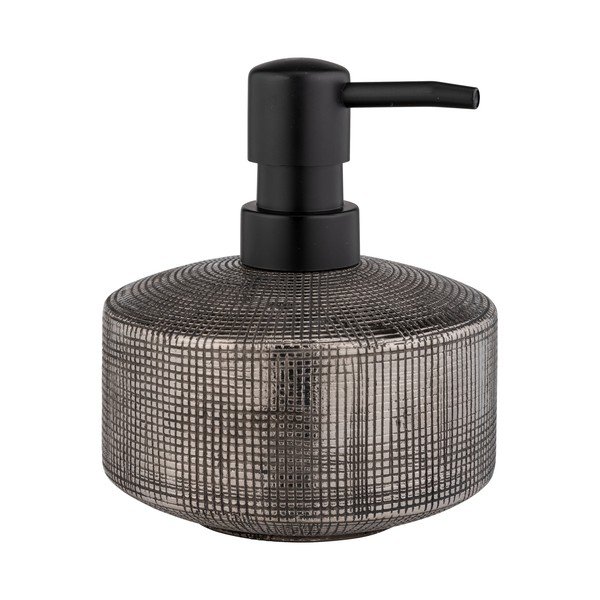 Keraamiline hõbedane seebidosaator 400 ml Rivalta - Wenko-image-2