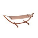 Aia kiiktool eukalüptist puidust konstruktsiooniga Hammock Madeira - Garden Pleasure