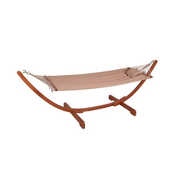 Aia kiiktool eukalüptist puidust konstruktsiooniga Hammock Madeira - Garden Pleasure