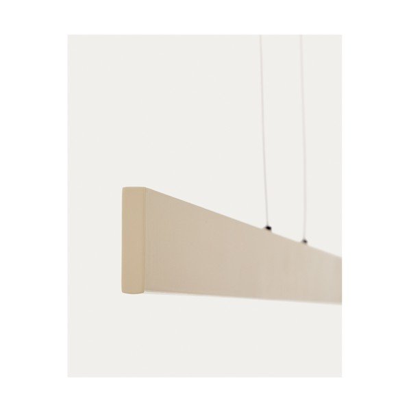 Beež LED-ripplamp metallvarjuga Boadella - Kave Home-image-4