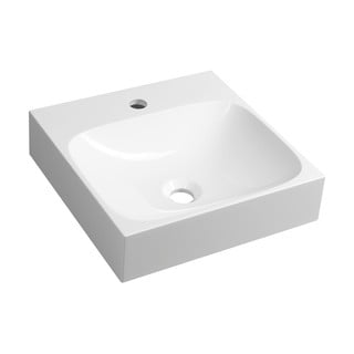 Valge marmorist valamu 40x40 cm Emona - Sapho