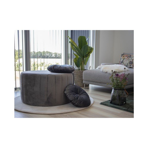 Hall sametkattega padi, ø 45 cm Luso - House Nordic-image-1