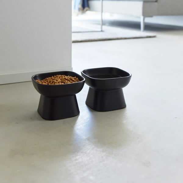 Keraamiline lemmiklooma kauss Tower - YAMAZAKI-image-4