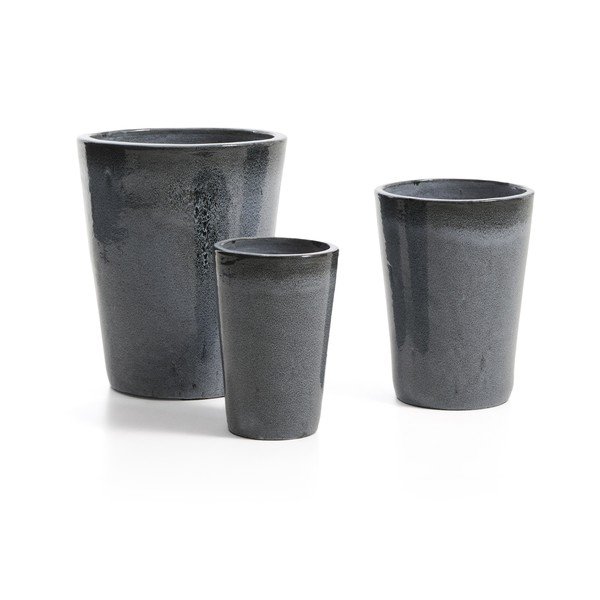 Keraamilised lillepotid komplektis 3 tk ø 47 cm Rotja - Kave Home