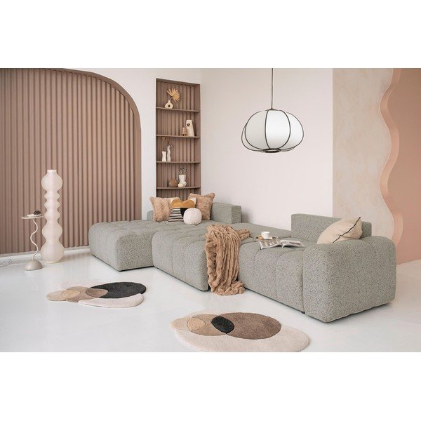 Helepruun modulaarne nurgadiivanvoodi koos panipaigaga (vasak nurk) Lulu – Miuform-image-1