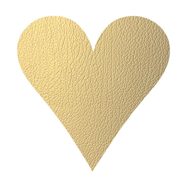 Öko-nahast lauamatt 30x30 cm Heart Hippo - LIND DNA