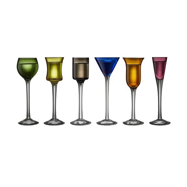 Klaasid 6tk komplektis 50 ml - Lyngby Glas