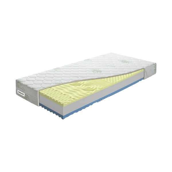 Kõva/keskmise vahuga kahepoolne/termoreguleeriv madrats 120x200 cm BonLife VISCO - BENAB-image-2