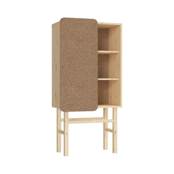 Männipuidust raamaturiiul 70x142 cm Slide - Karup Design-image-3