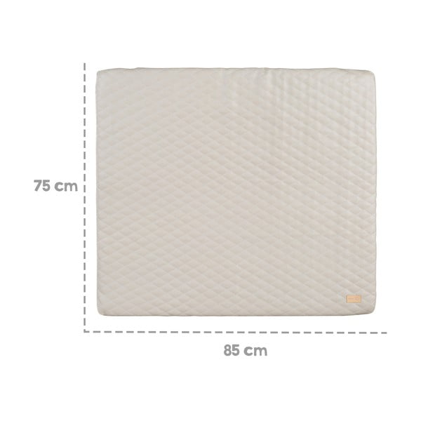 Mähkimismatt 75x85 cm Greyish gesteppt - Roba-image-3