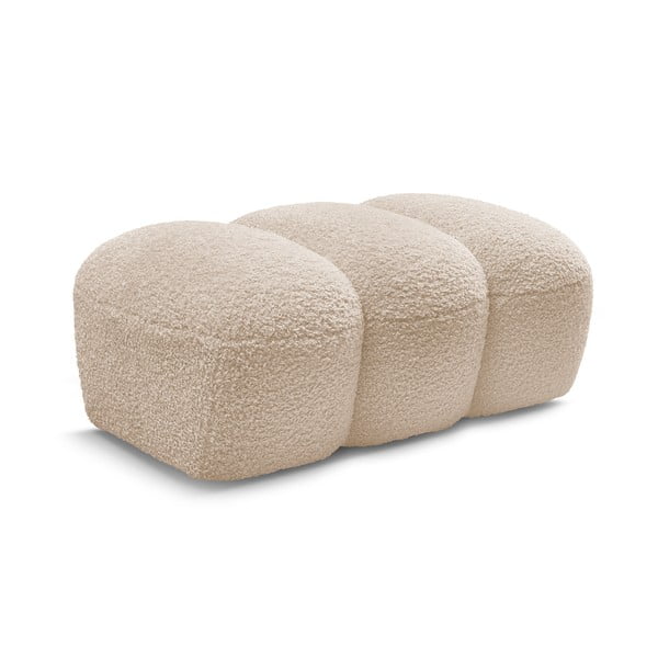 Beež bouclé kangast jalalaud Hippolyte - Bobochic Paris-image-3