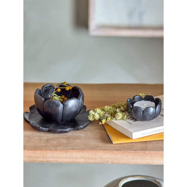 Kivikeraamikast teeküünalde hoidjad 3tk komplektis Reiko - Bloomingville-image-1