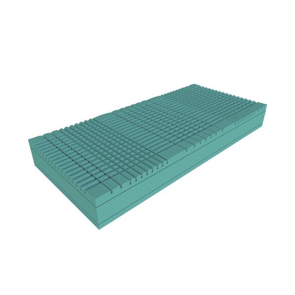 Kõva/keskmise vedruga kahepoolne madrats 160x200 cm Aloe bio-ex - Materasso-image-4