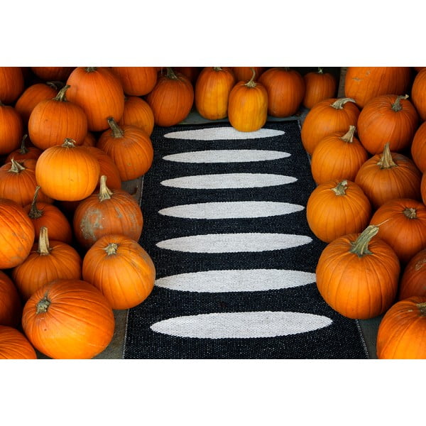 Must sise/välisvaip 70x300 cm Ella Black – Pappelina-image-1