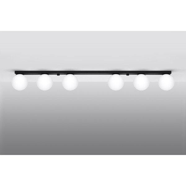 Must laevalgusti klaasist varjuga ø 12 cm Umerta - Sollux-image-3