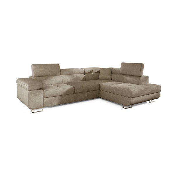 Beež nurgadiivan, muudetav / koos panipaigaga, parem nurk Anton – ELTAP-image-2