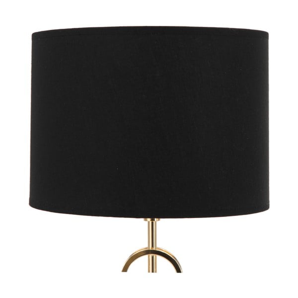 Must ja kuldne Glam laualamp , kõrgus 54,5 cm Rings - Mauro Ferretti-image-4