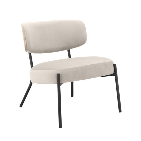 Kreem sametist tugitool koos jalatoega Jerry - Støraa-image-4