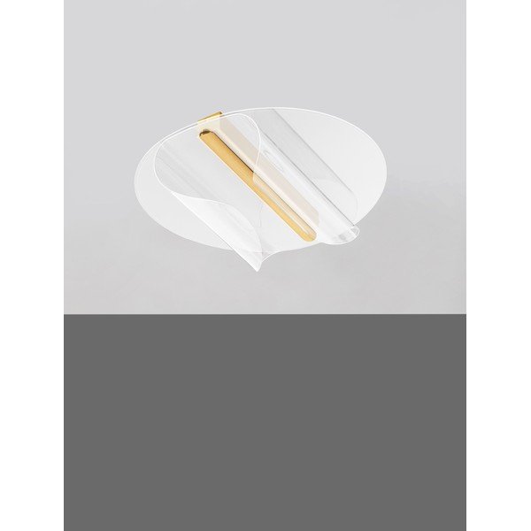 Alumiiniumist hämardatav LED-laevalgusti kuldses värvitoonis 55x45 cm Valentin - Nova Luce-image-3