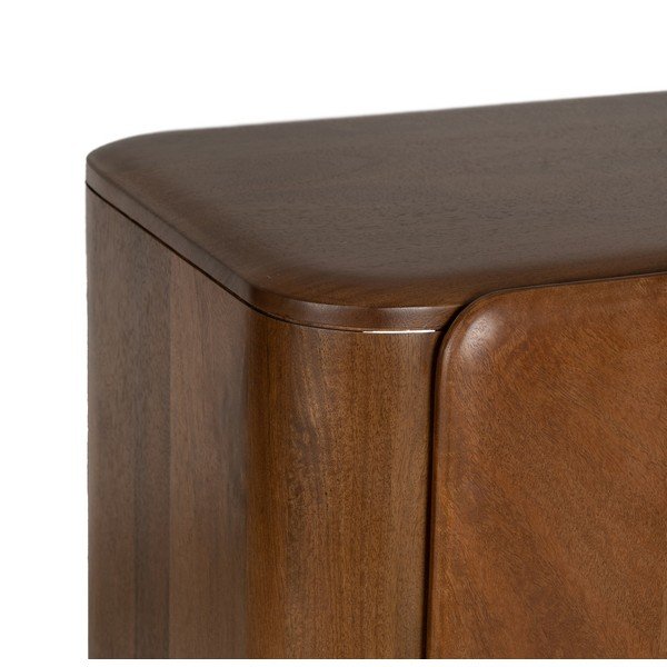 Pruun mangopuidust kapp 104x110x45 cm Nosy - Ixia-image-4