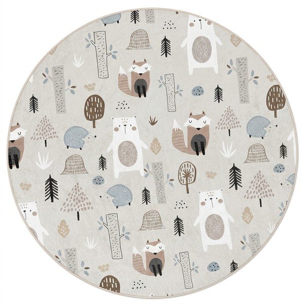 Pestav laste mänguvaip ø100 cm Forest Friends - Mila Home