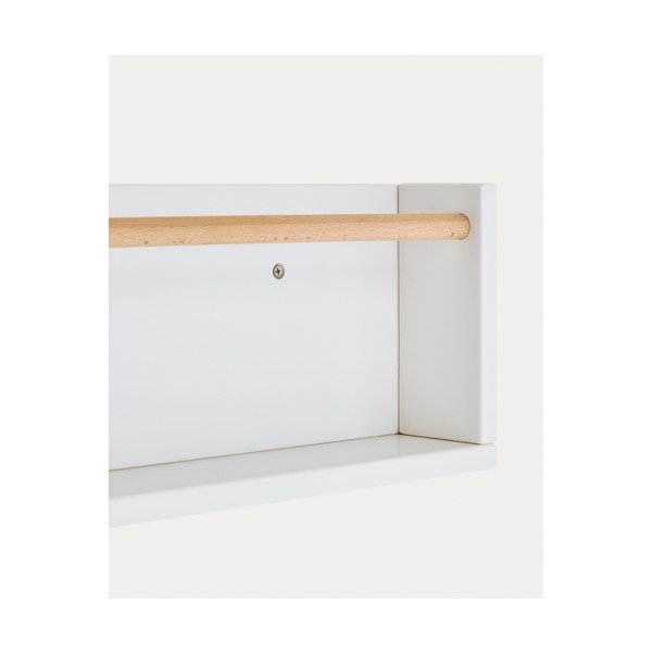 Valge pöögipuidust laste riiul 64 cm Shantal - Kave Home-image-1