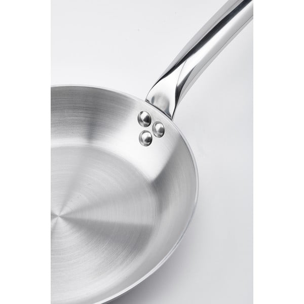Roostevabast terasest praepann, ø 32 cm Alchimy - de Buyer-image-1