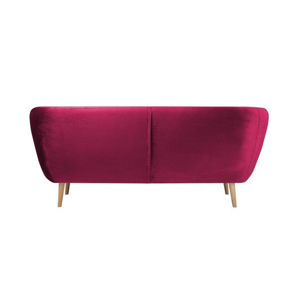 Růžová dvoumístná pohovka Mazzini Sofas Benito-image-1