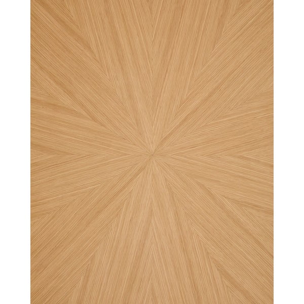 Ümmargune söögilaud tammespoonist pealispinnaga ø 120 cm Naanim - Kave Home-image-3