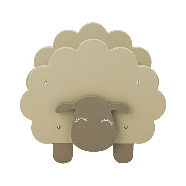 Beež laste raamaturiiul 30,5x30x35 cm Dolly - Bloomingville Mini-image-3