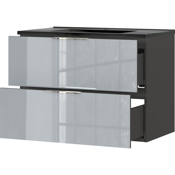 Must/hall seinale valamuga üksus  81x61 cm Vasio – Germania-image-3