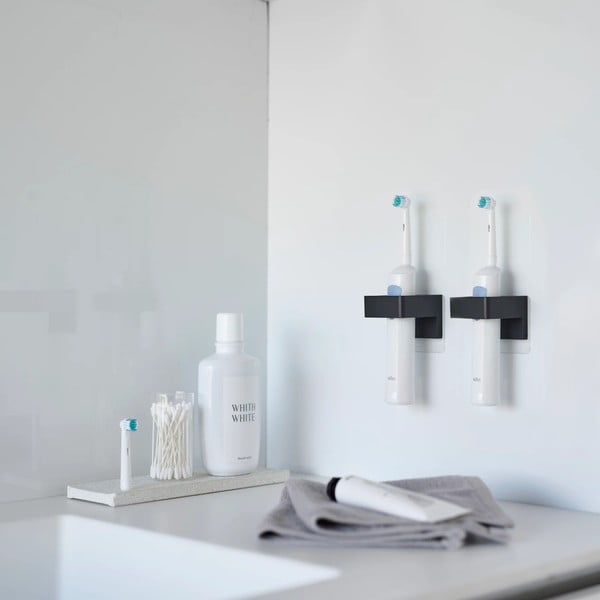 Must plastmass multifunktsionaalne hoidik Film Hook – YAMAZAKI-image-1