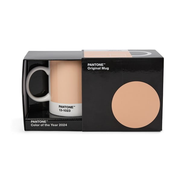 Oranž keraamiline kruus 375 ml Peach Fuzz 13-1023 - Pantone-image-2