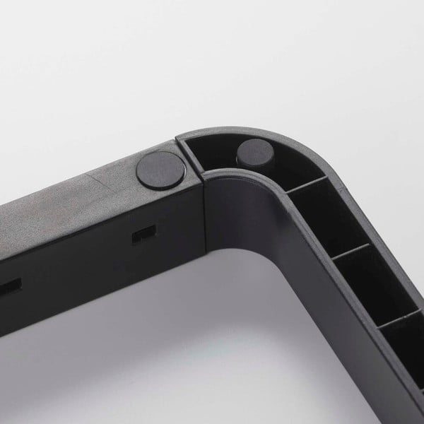 Must reguleeritav riiul kaante ja pannide jaoks Tower - YAMAZAKI-image-4