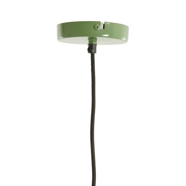 Roheline ripplamp tekstiilist varjuga Zubedo - Light & Living-image-4