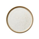 Kreemjas keraamiline madal taldrik Basics Cream, ⌀ 21 cm Stentøj - Bitz