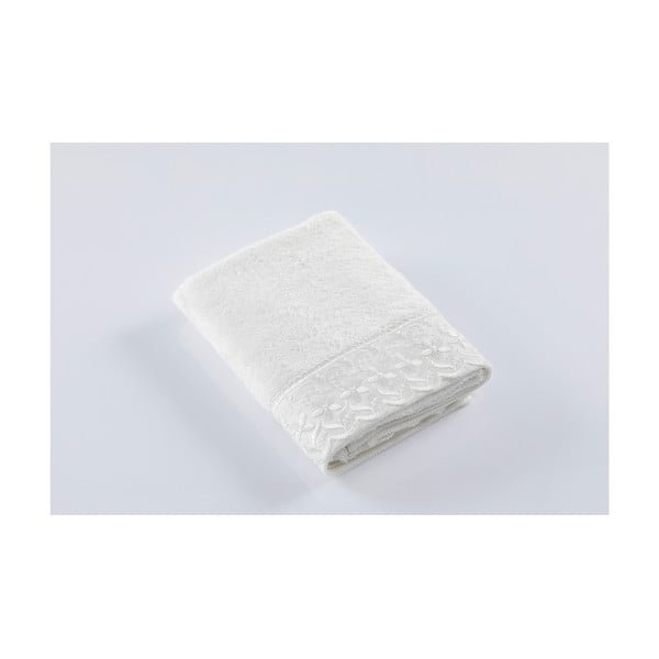 Bílý ručník z bavlny Bella Maison Drope, 50 x 90 cm