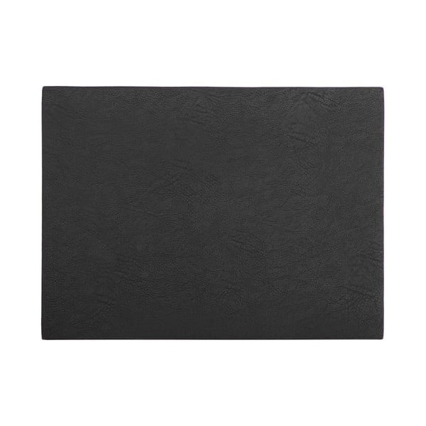 Mustast kunstnahast taldrikutäidis, ristkülikukujuline, 33 x 45 cm Troja - ZicZac