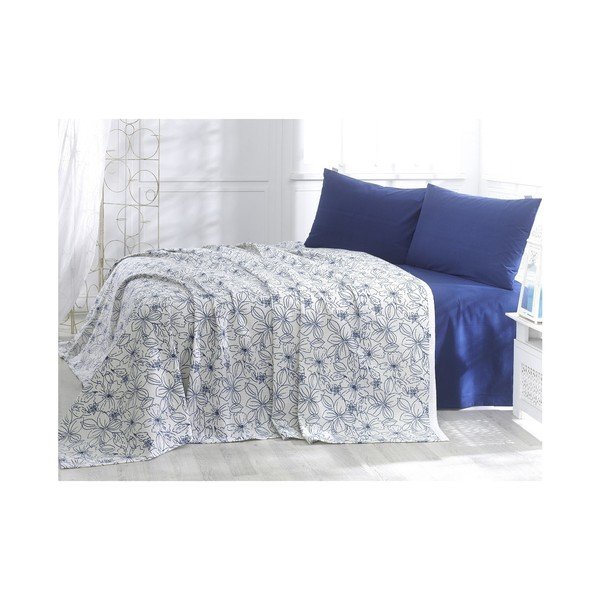 Lehký přehoz s polštáři a prostěradlem Jasmine, 220x240 cm-image-1