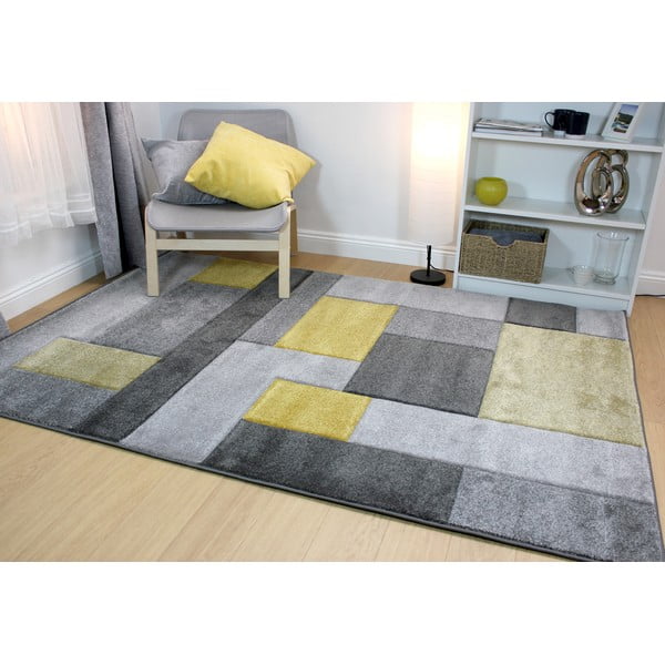 Kollane-hall vaip 120x170 cm Cosmos - Flair Rugs-image-1