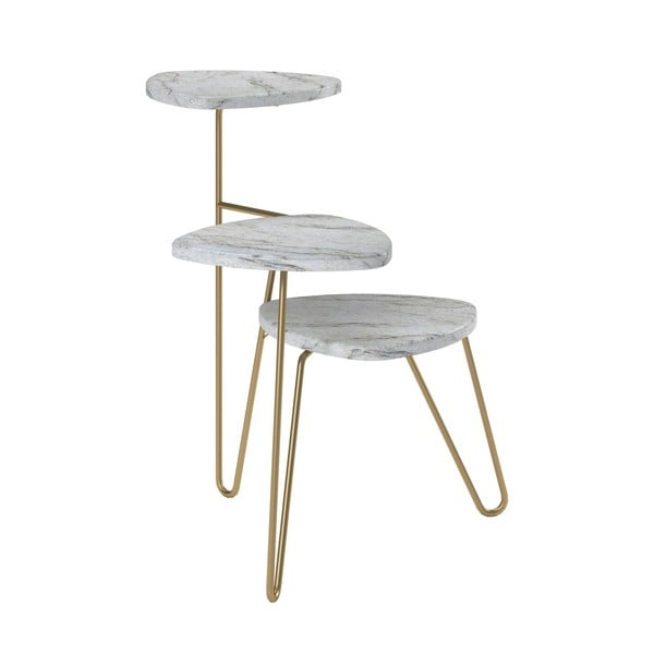 Valge-kuldne lillealus Athena - Novogratz-image-1