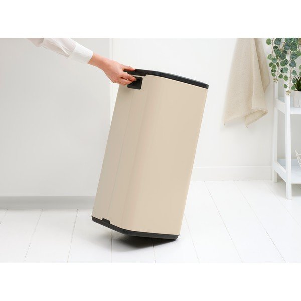 Beež terasest prügikast 30 l Bo Touch - Brabantia-image-2